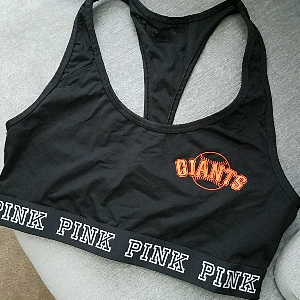 Victoria Secret Pink x SF Giants sports bra BNWOT